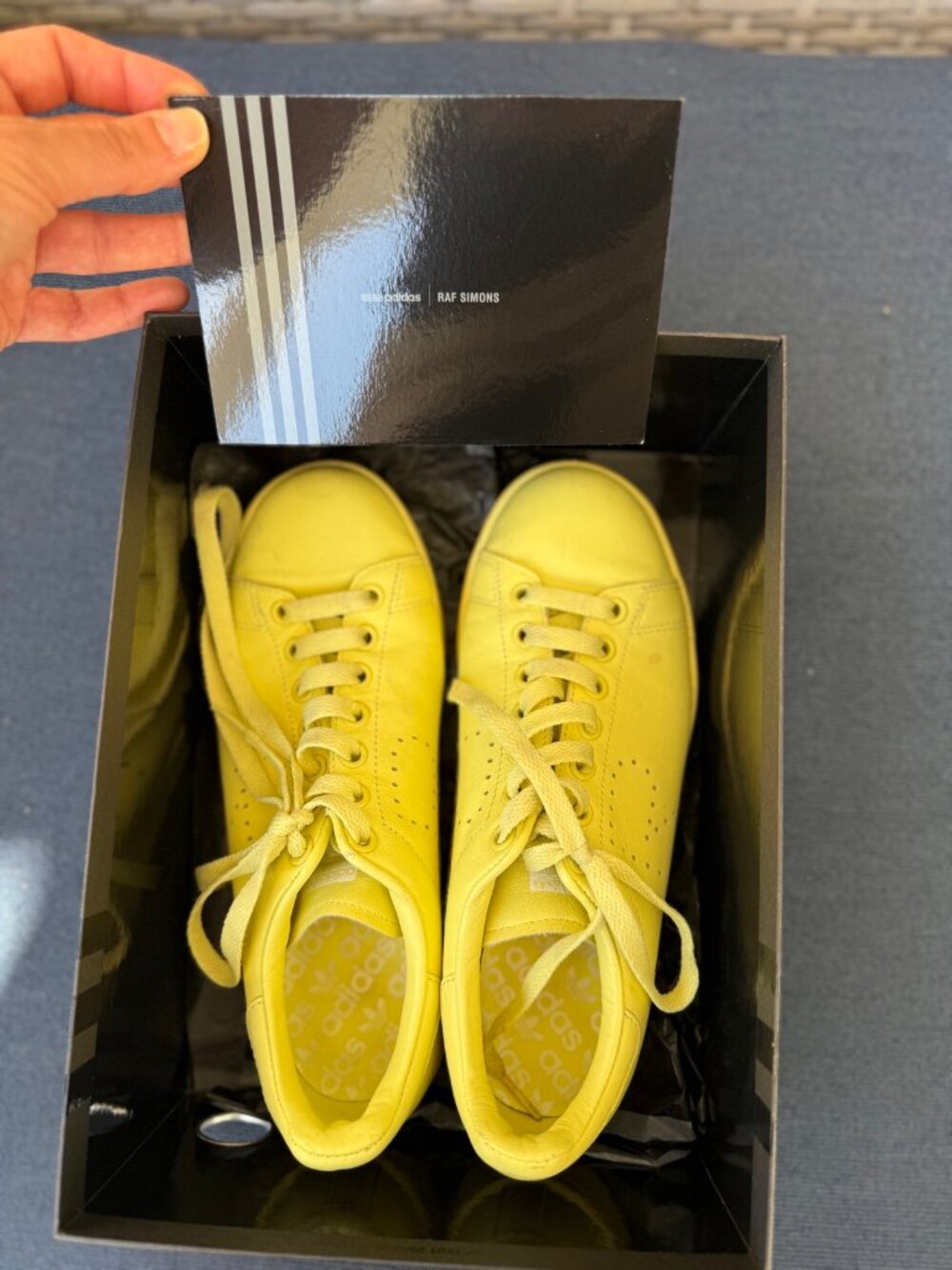 adidas x Raf Simons Stan Smith Blush Yellow — Size 38 / US 5.5 (With Box)